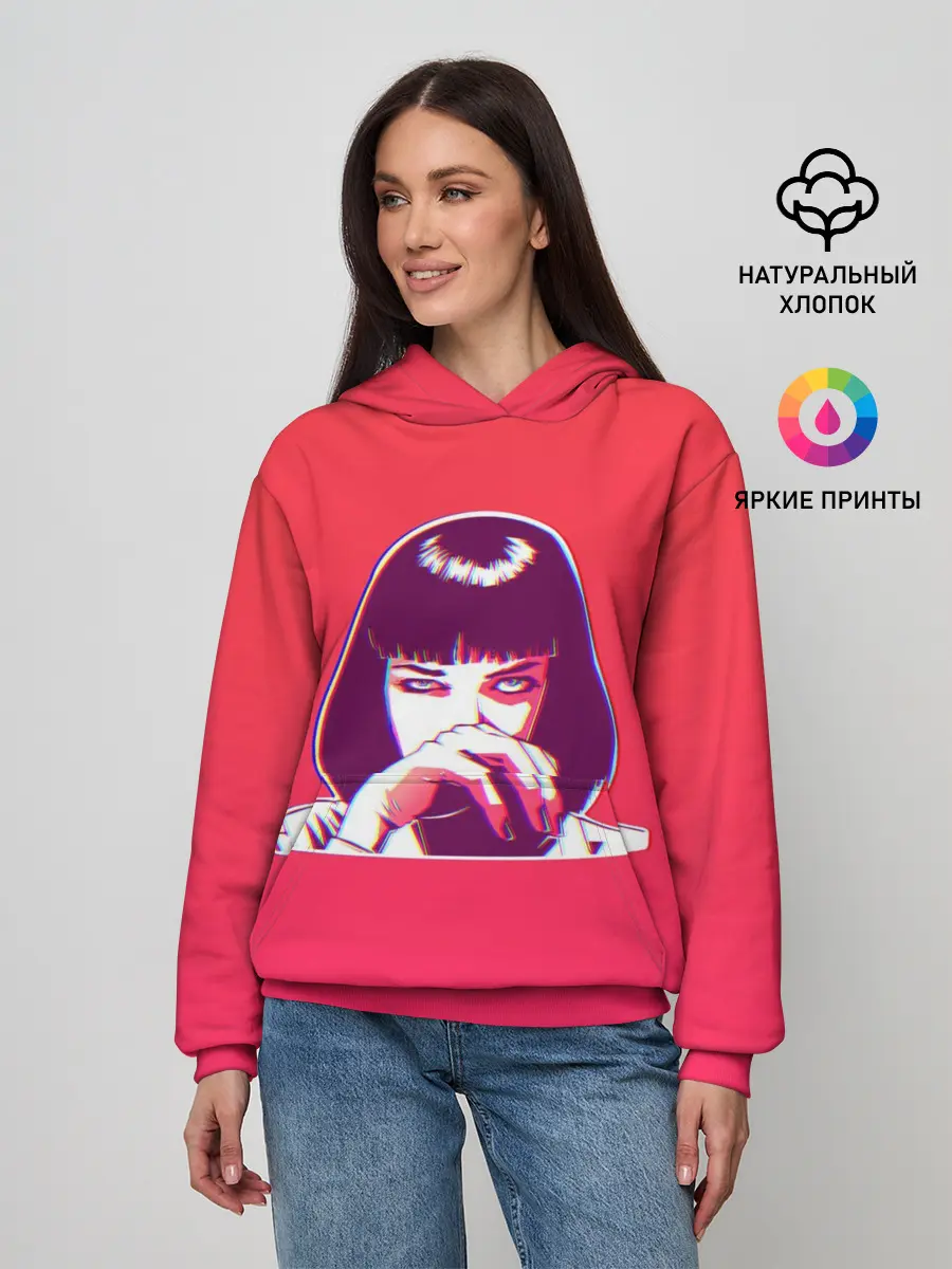 Женское худи / MIA GLITCH Gradient