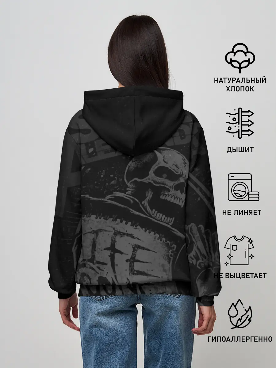 Женское худи / Asking Alexandria