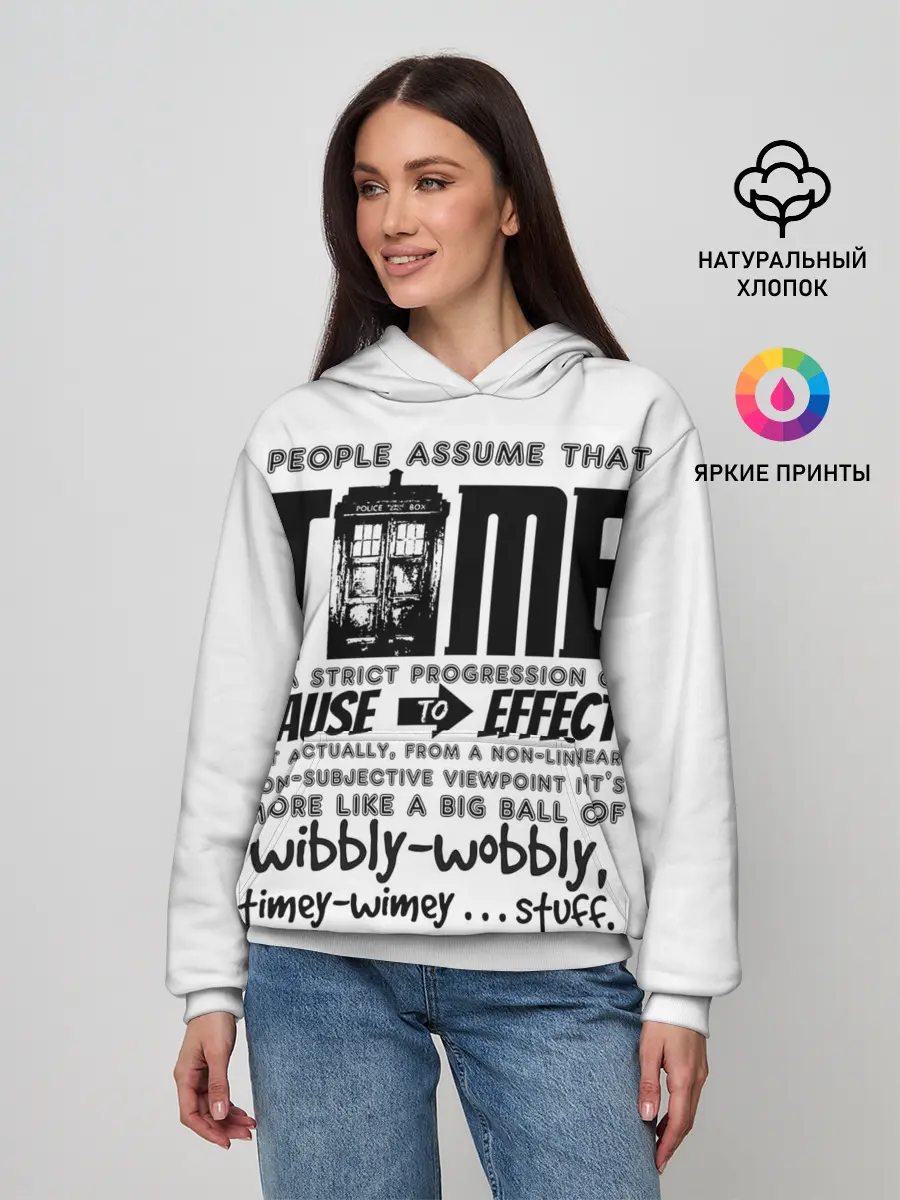 Женское худи / Doctor Who