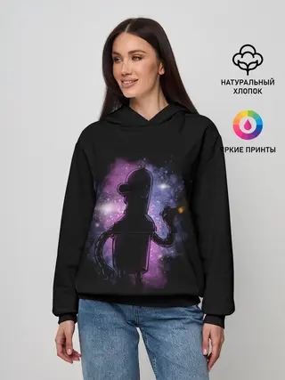 Женское худи / Futurama. Bender