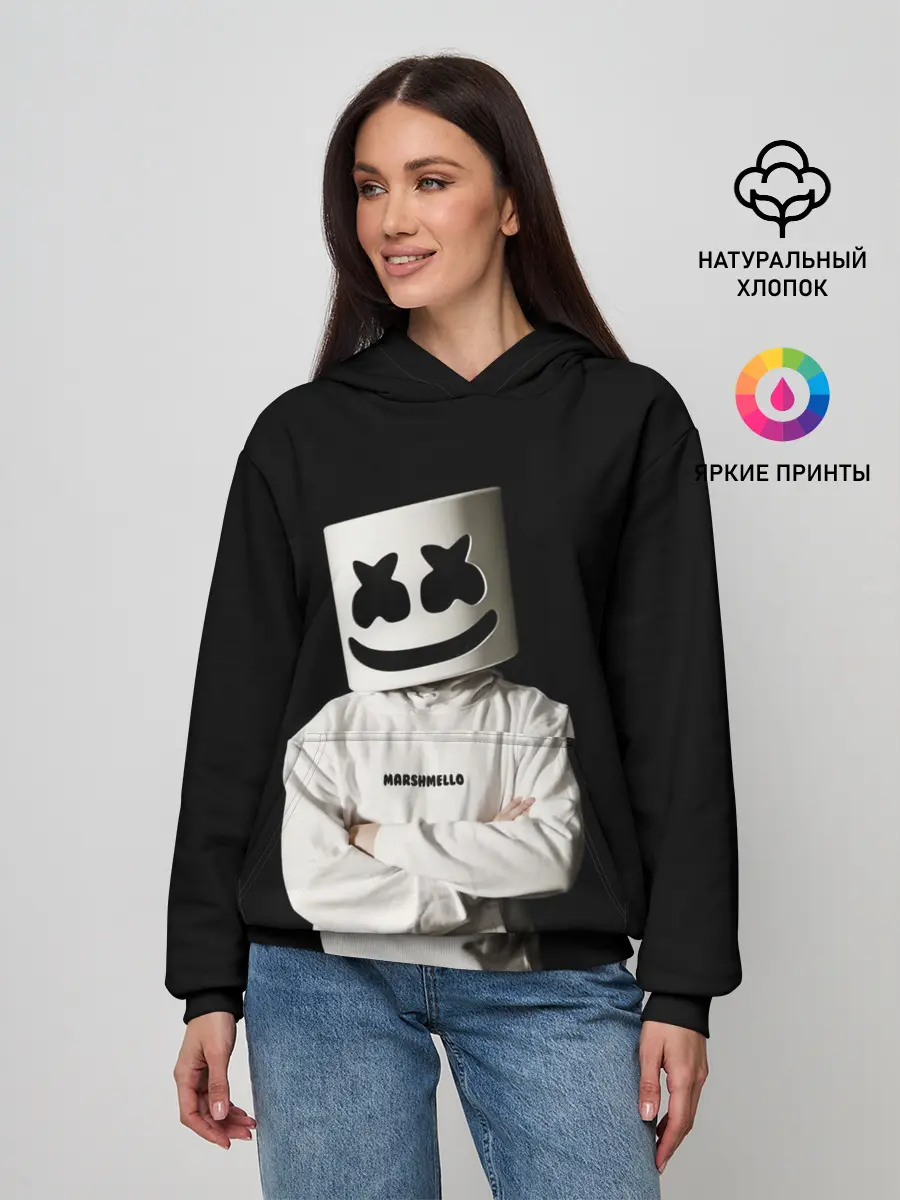 Женское худи / Marshmello