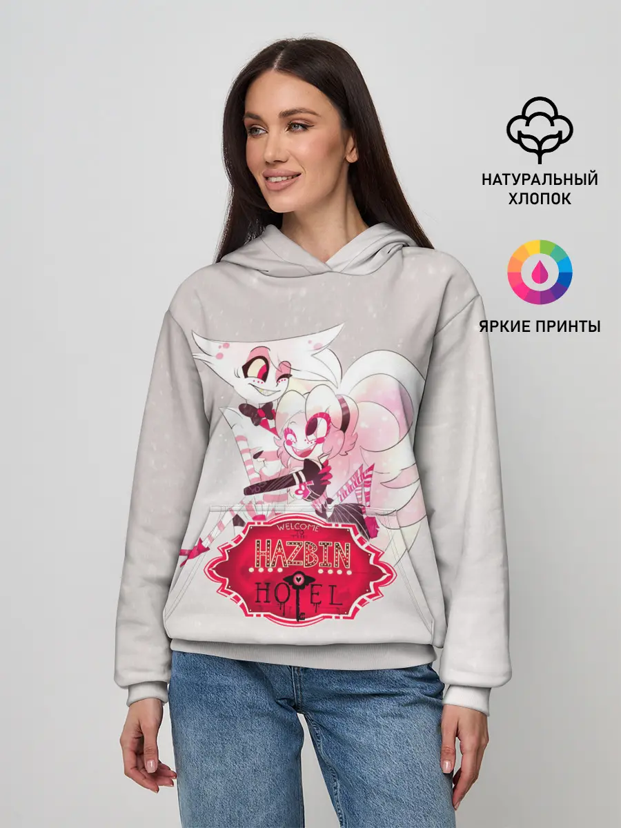 Женское худи / Hazbin Hotel