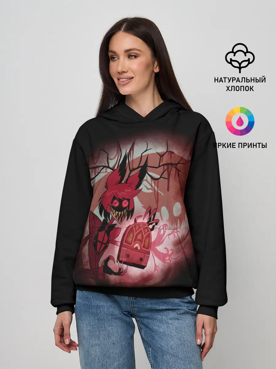Женское худи / Hazbin Hotel