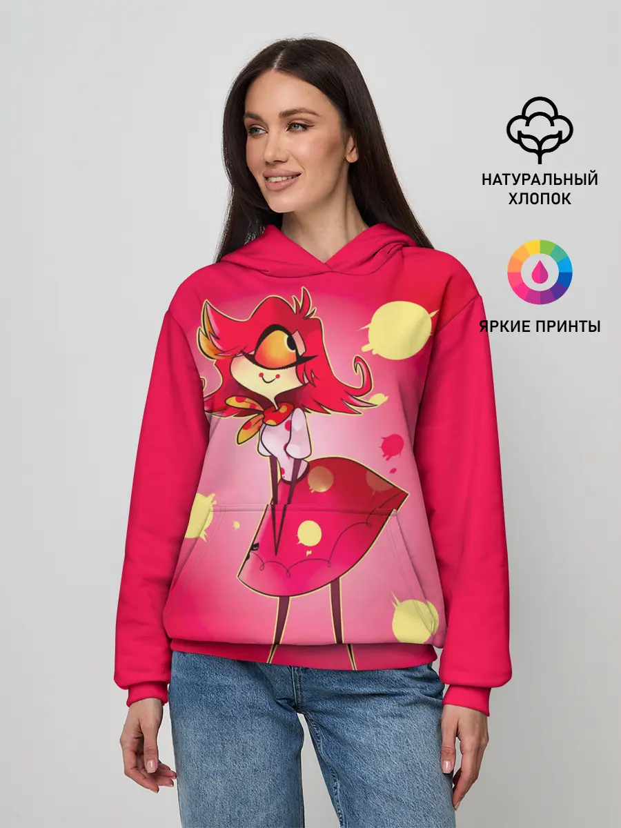 Женское худи / Hazbin Hotel