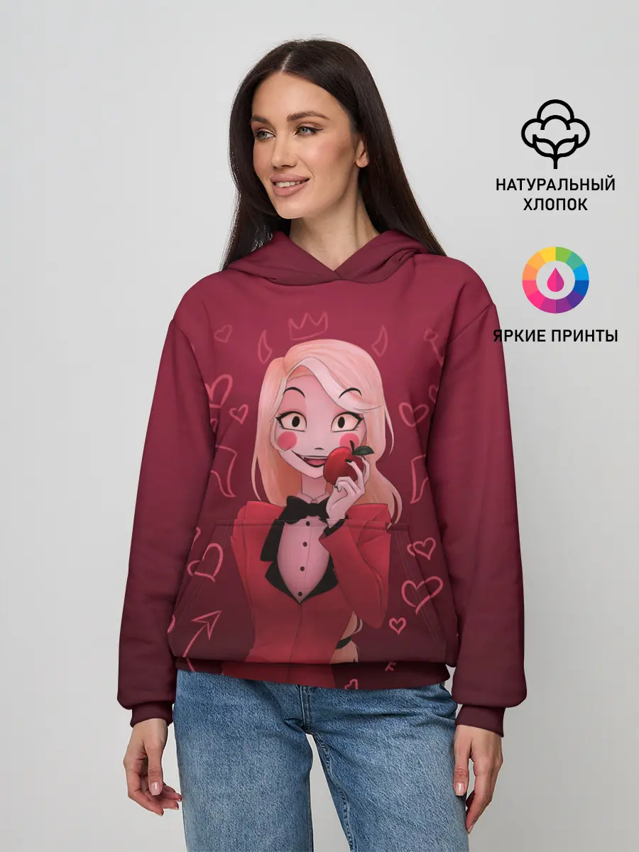 Женское худи / Hazbin Hotel
