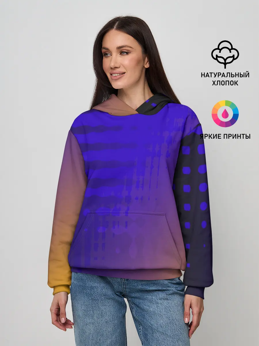 Женское худи / Градиент PRO