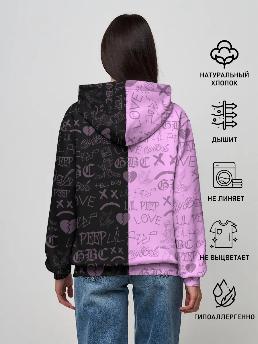Женское худи / LIL PEEP HELL BOY