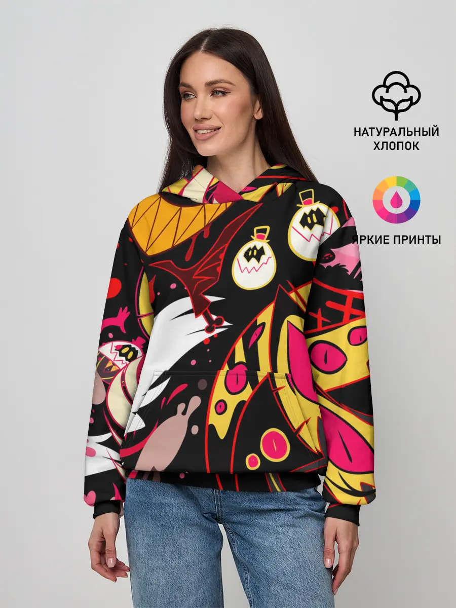 Женское худи / Hazbin Hotel