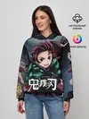 Женское худи / Клинок рассекающий демонов