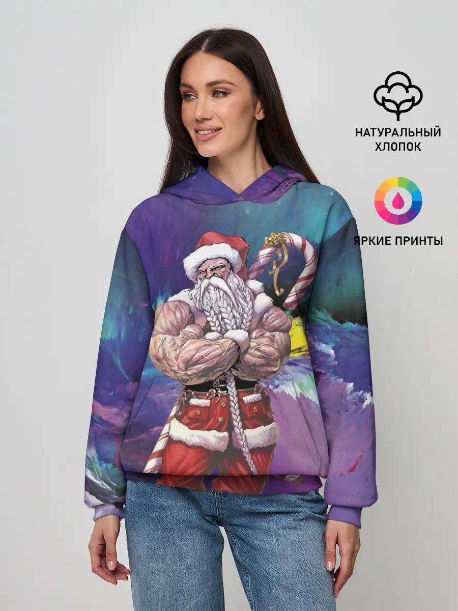 Женское худи / Крутой дед