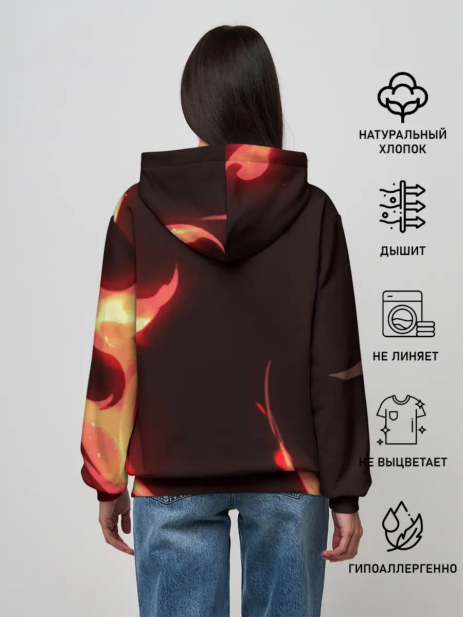 Женское худи / Клинок рассекающий демонов