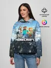 Женское худи / Minecraft / Майнкрафт