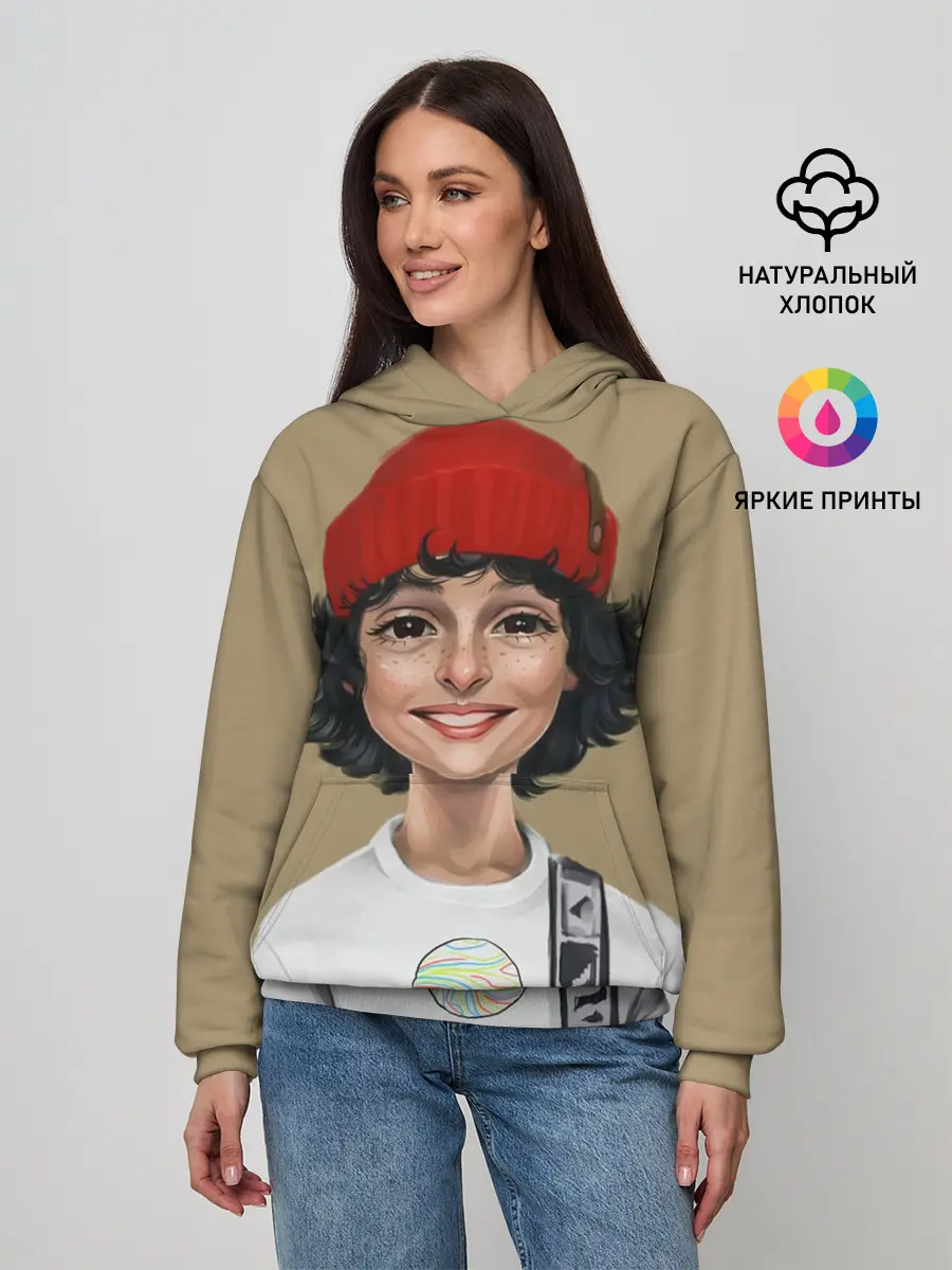 Женское худи / finn wolfhard