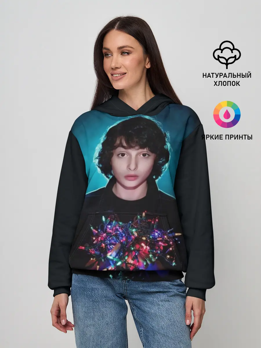 Женское худи / finn wolfhard