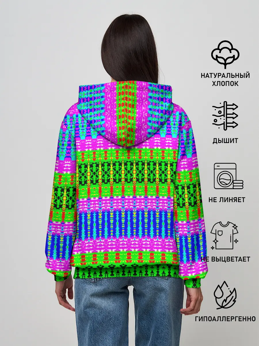 Женское худи / ornament indian