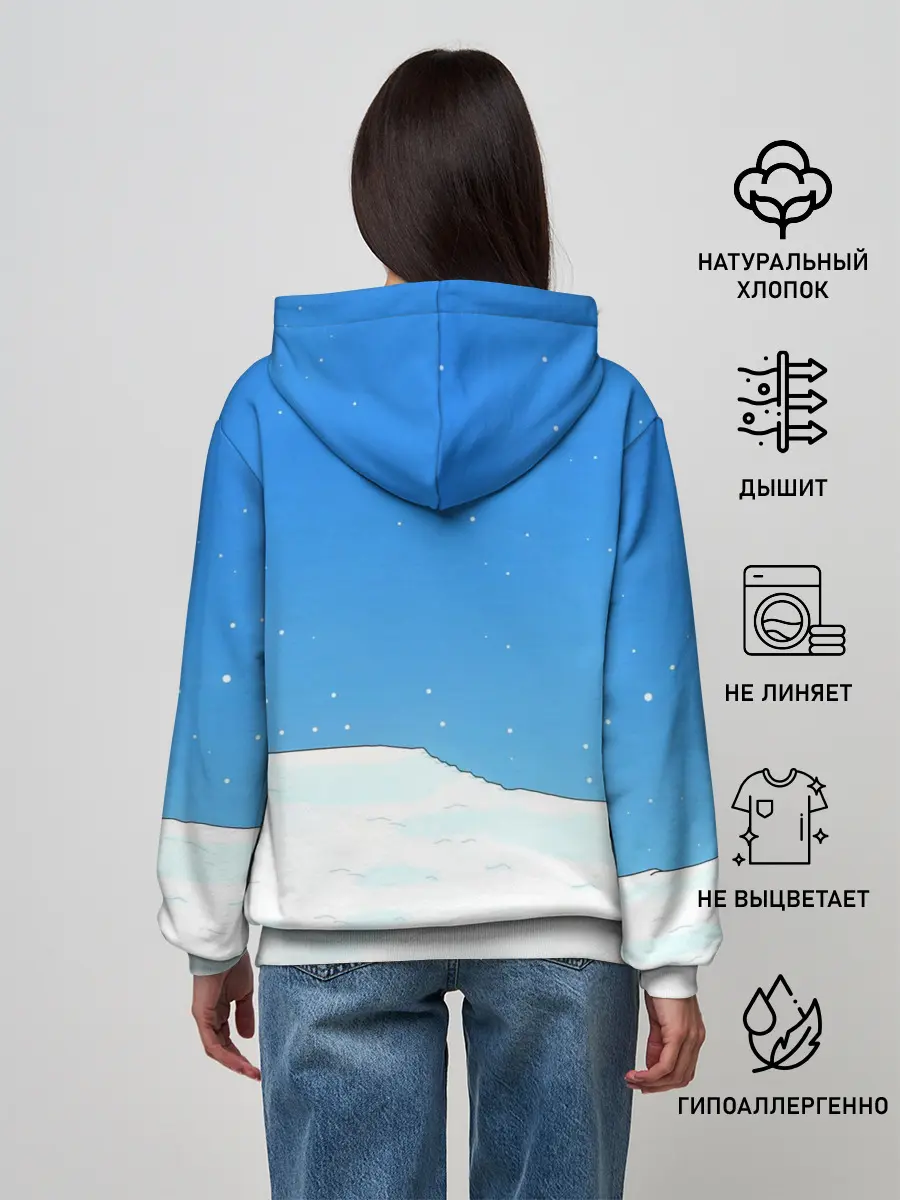 Женское худи / Simpsons New Year