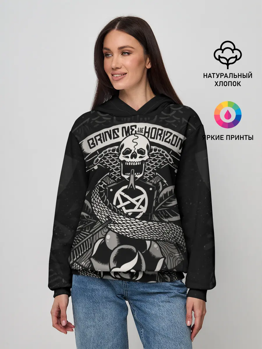Женское худи / Bring Me the Horizon