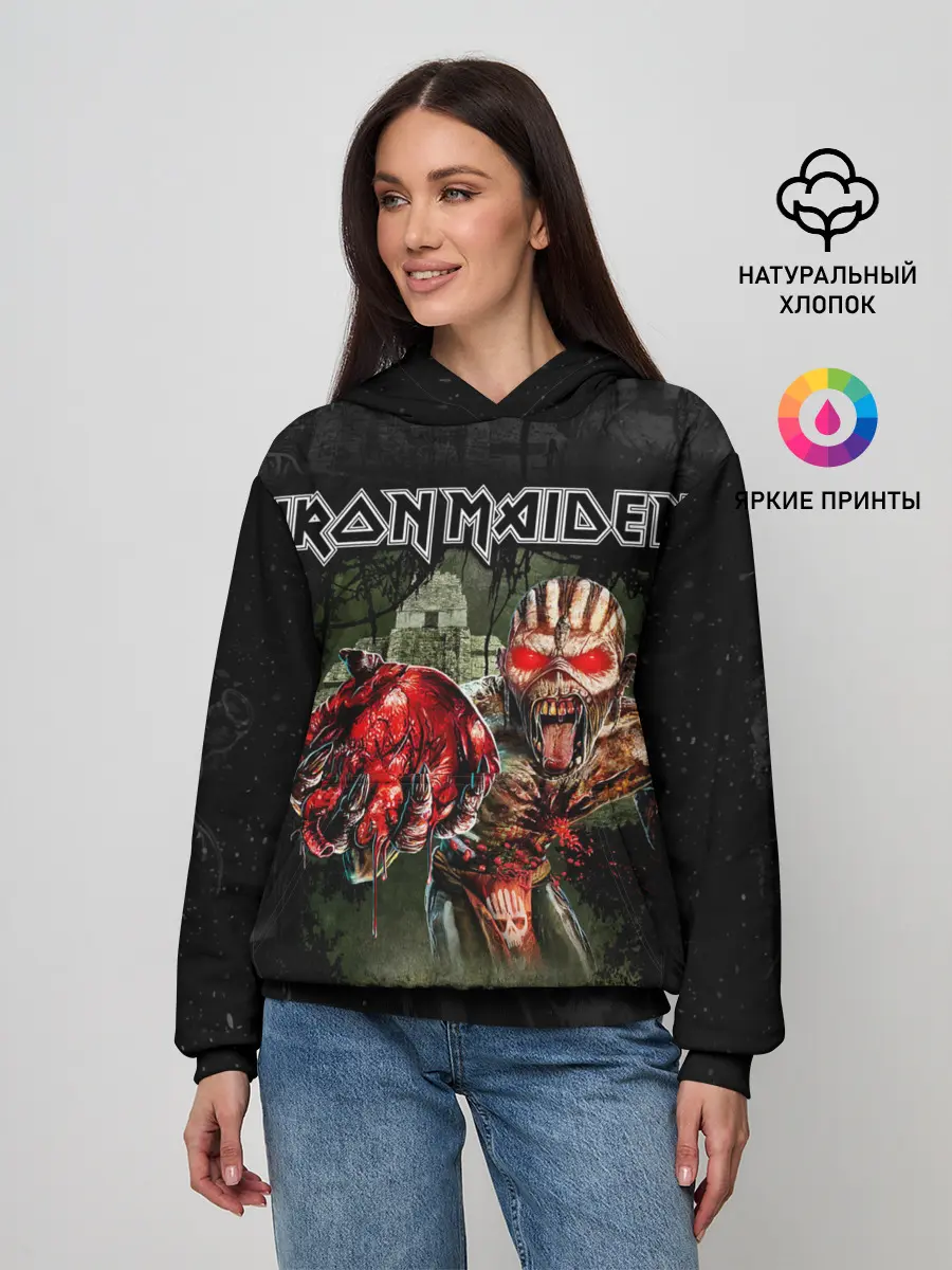 Женское худи / Iron Maiden
