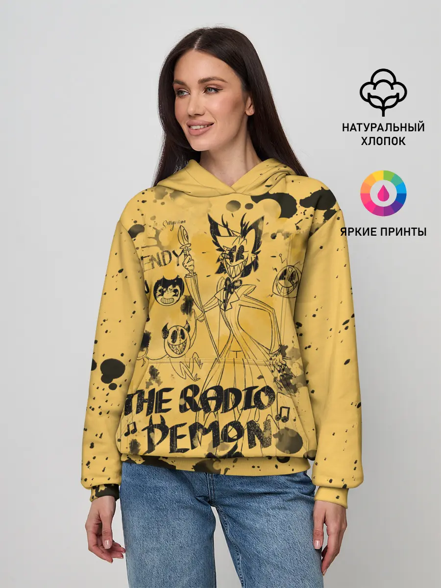 Женское худи / Hazbin Hotel