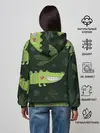 Женское худи / Милый крокодил