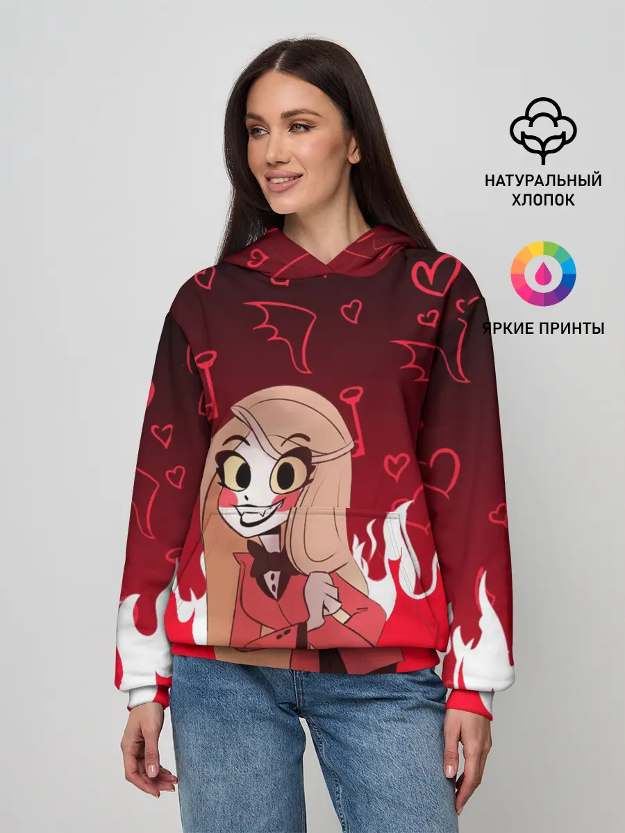 Женское худи / ОТЕЛЬ ХАЗБИН ЧАРЛИ