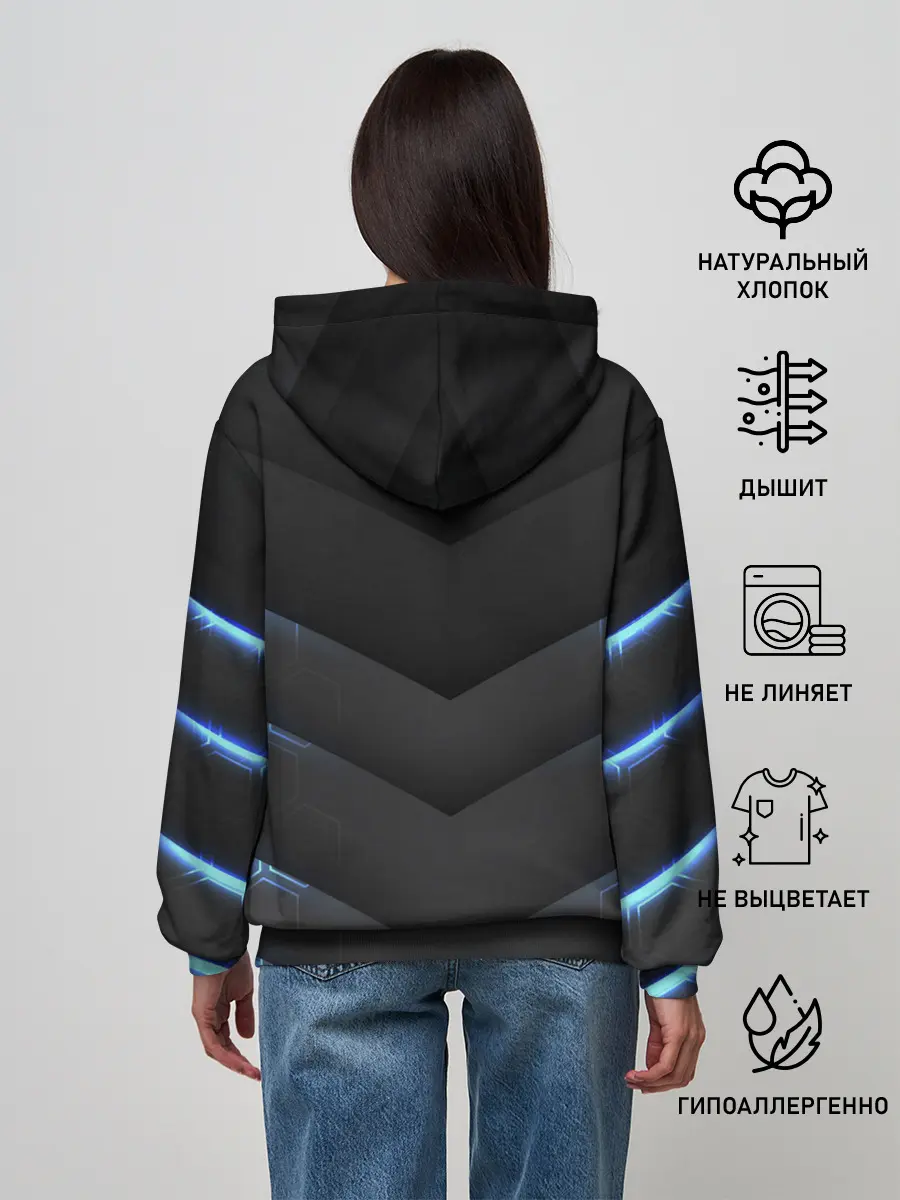 Женское худи / Tesla