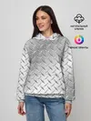 Женское худи / Рифлёный металл