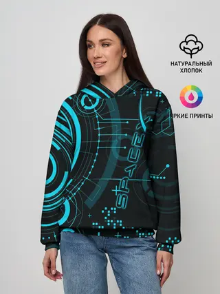 Женское худи / SpaceX