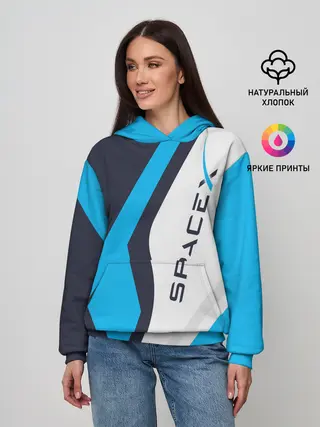 Женское худи / SpaceX