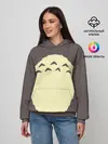 Женское худи / Животик Тоторо