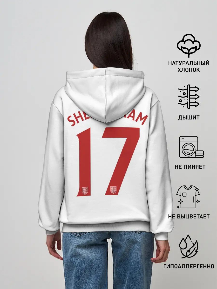 Женское худи / Тедди Шерингем Англия Ретро