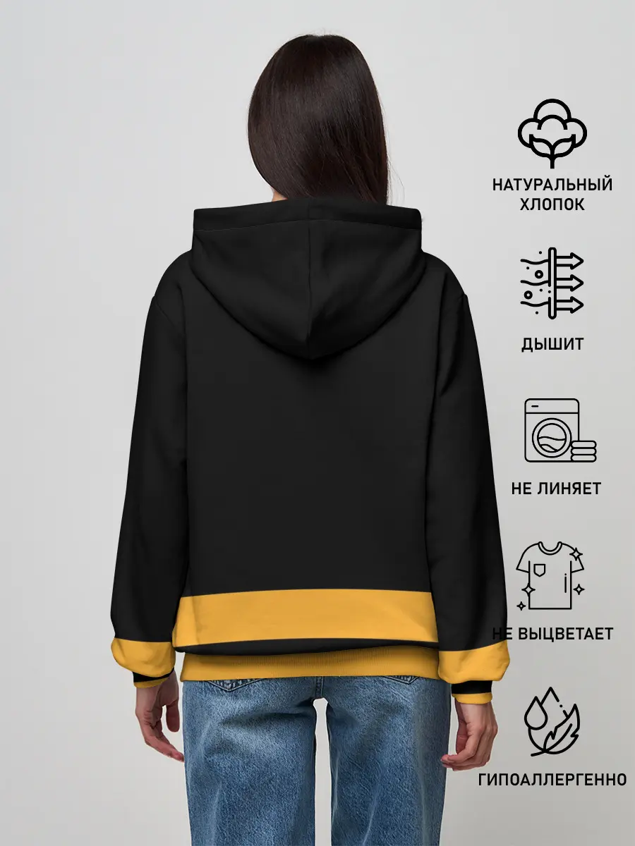 Женское худи / Бостон Брюинз НХЛ