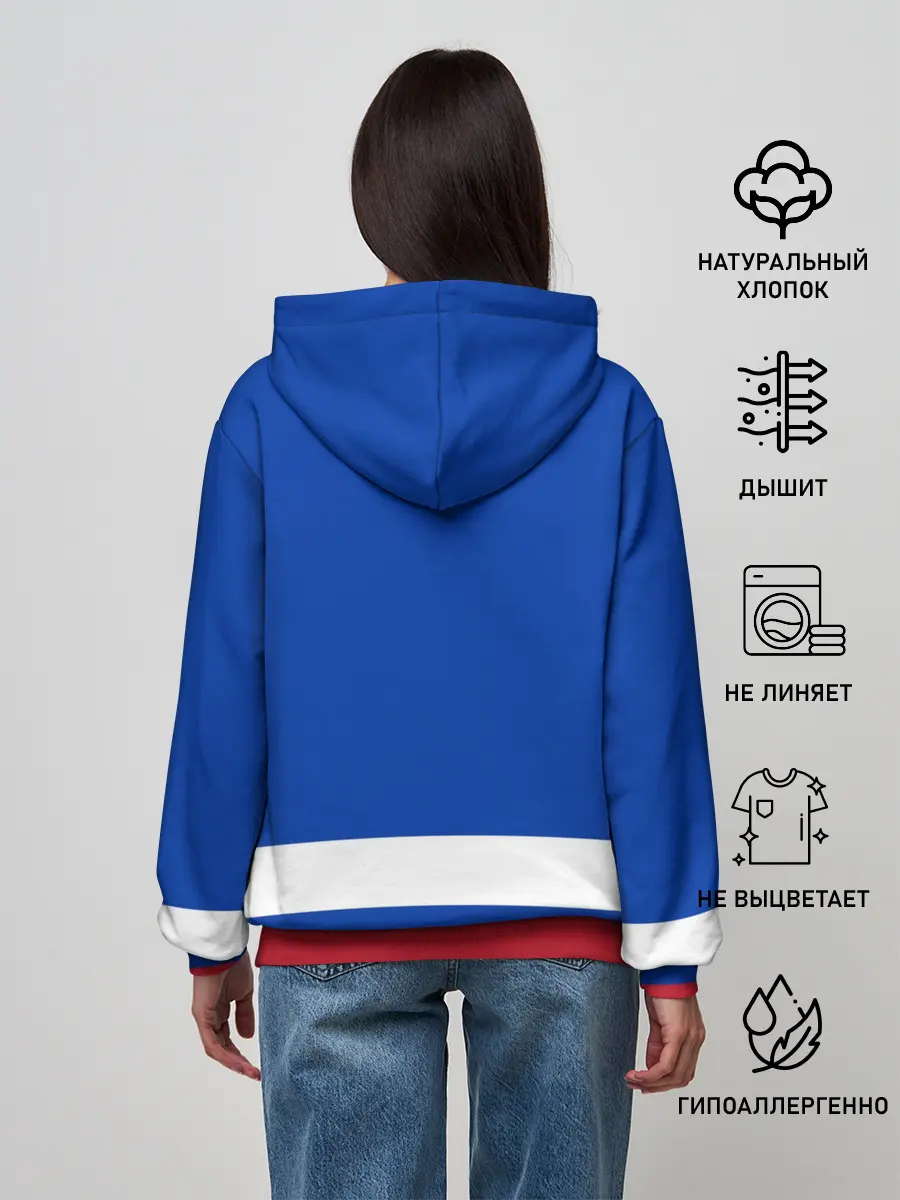 Женское худи / Нью-Йорк Рейнджерс НХЛ