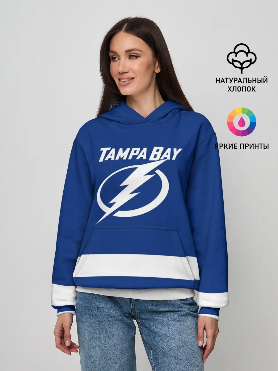 Женское худи / Тампа-Бэй Лайтнинг НХЛ