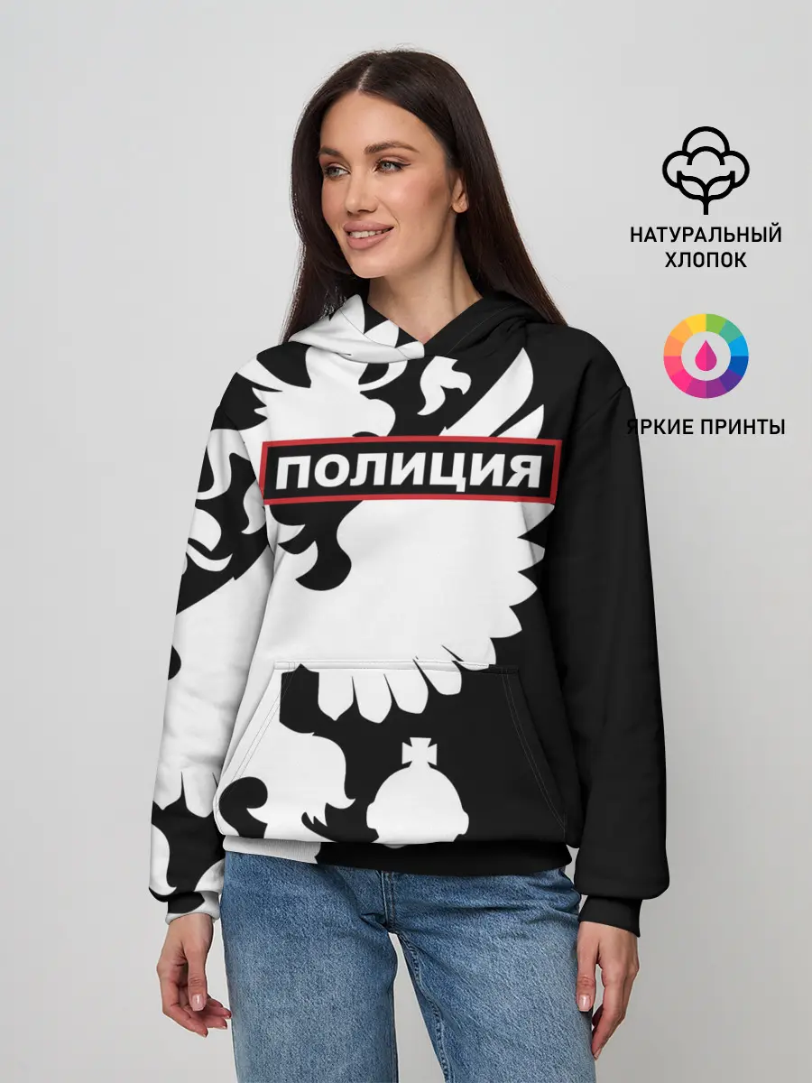 Женское худи / Полиция