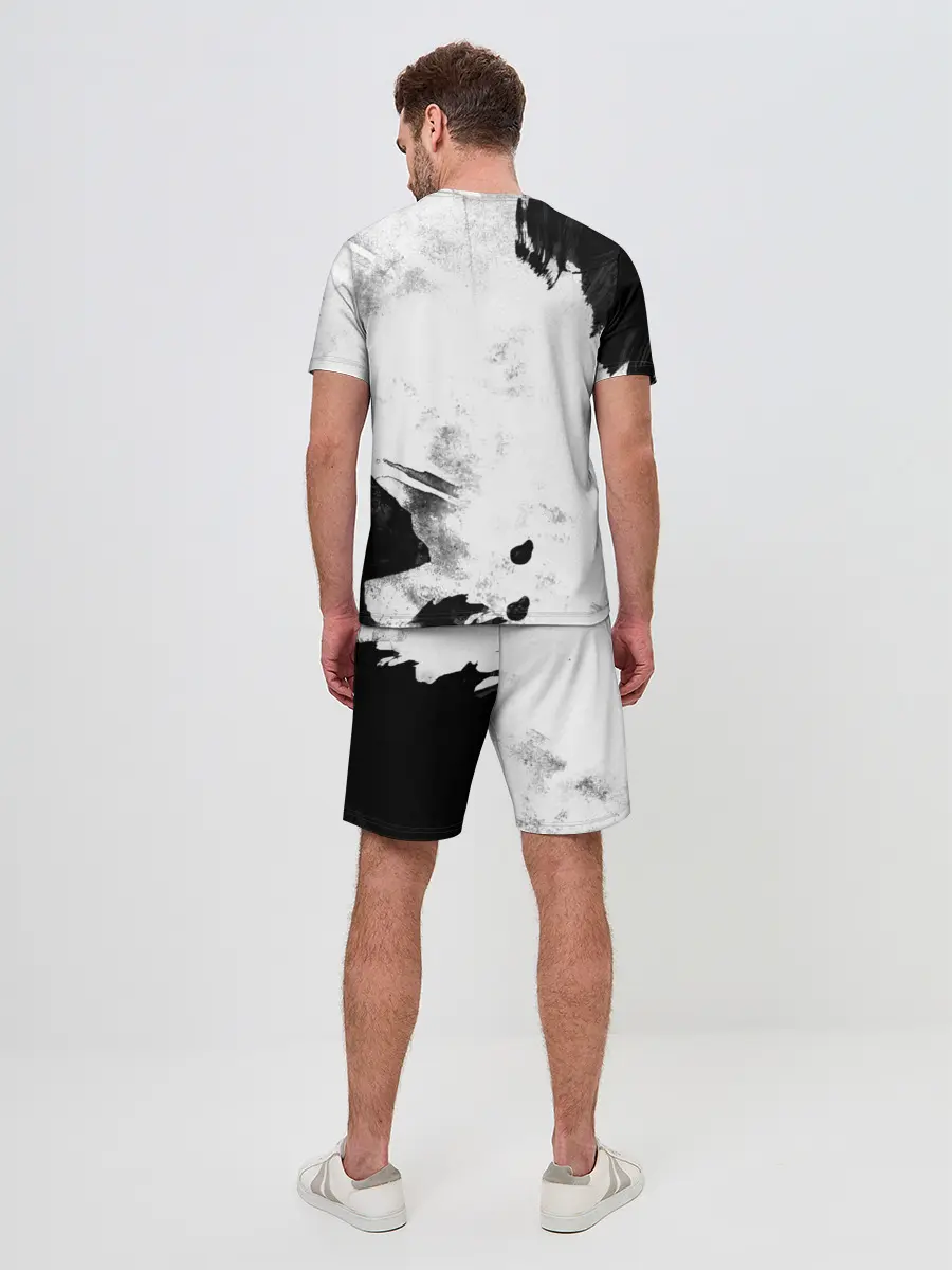 Мужской костюм с шортами / Острые козырьки