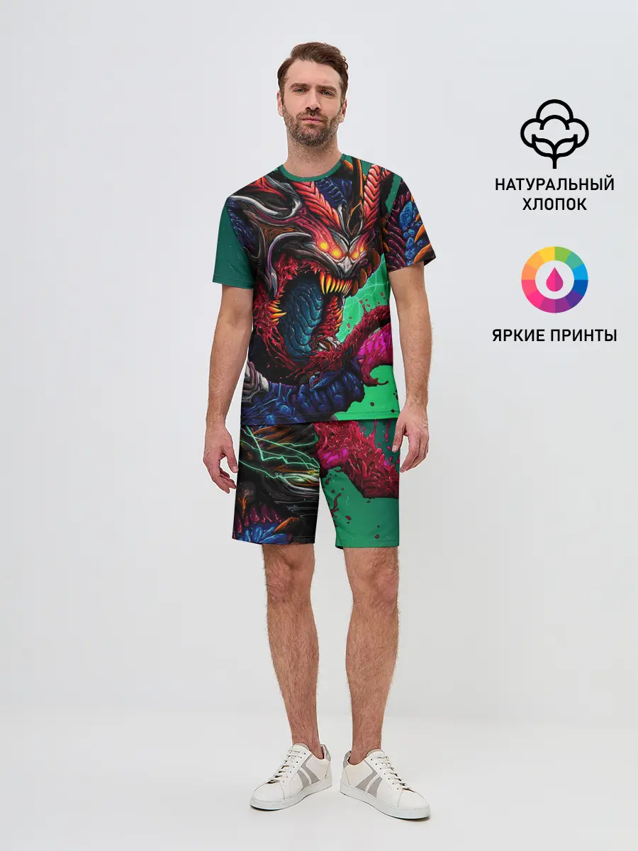 Мужской костюм с шортами / CS GO