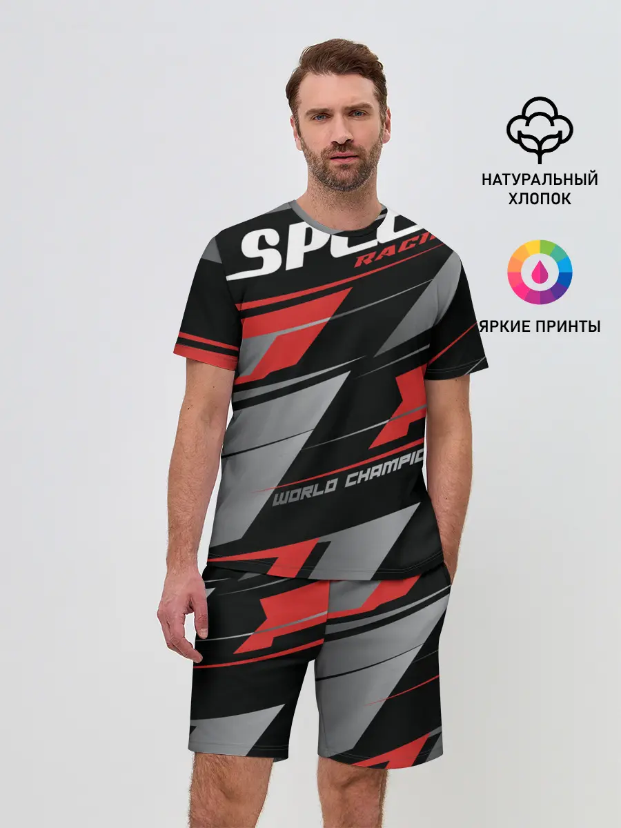 Мужской костюм с шортами / Форма для мотокросса FOX