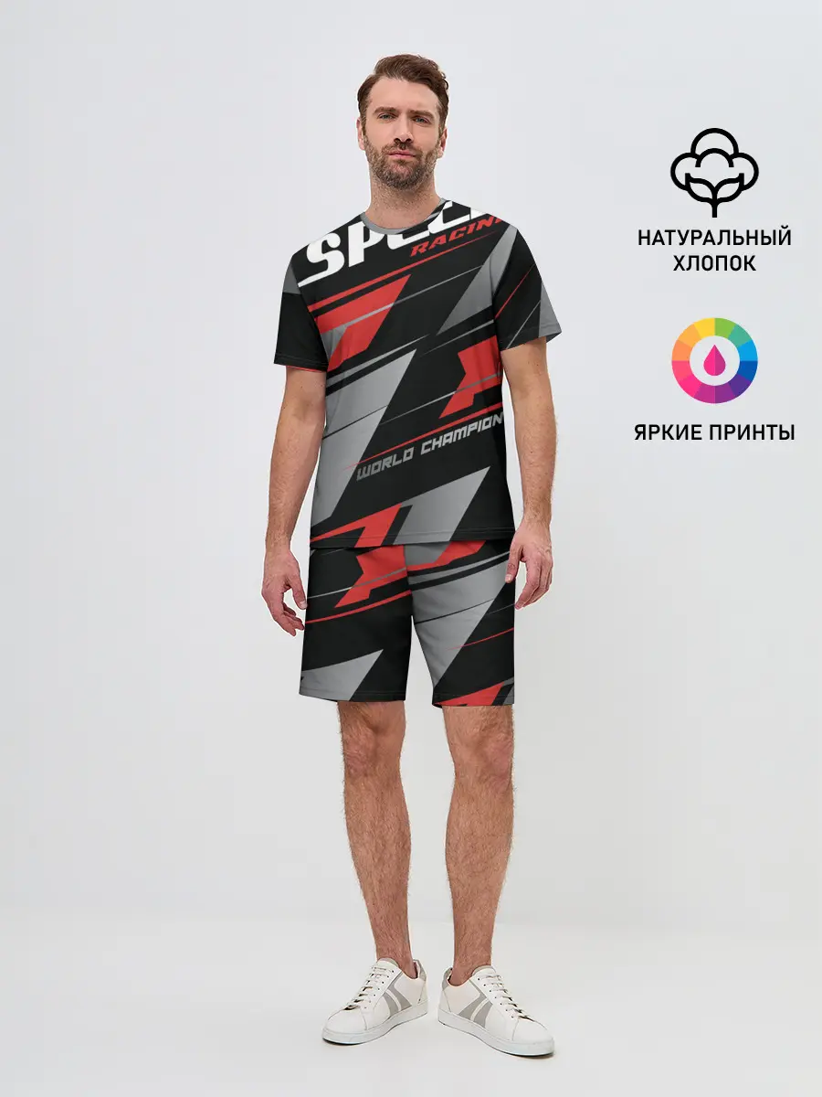 Мужской костюм с шортами / Форма для мотокросса FOX