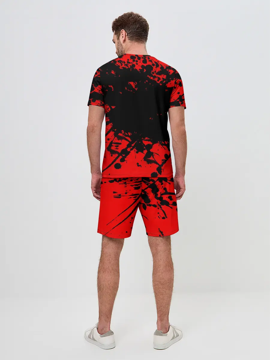 Мужской костюм с шортами / Stalker GSC red