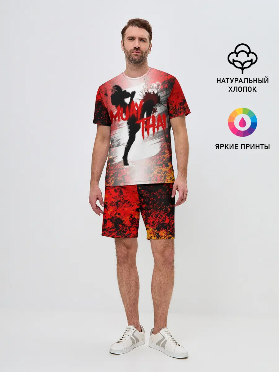Мужской костюм с шортами / Muay Thai