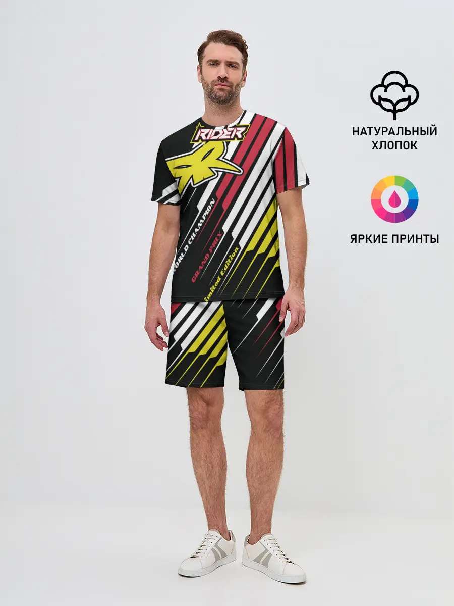 Мужской костюм с шортами / Форма для мотокросса FOX