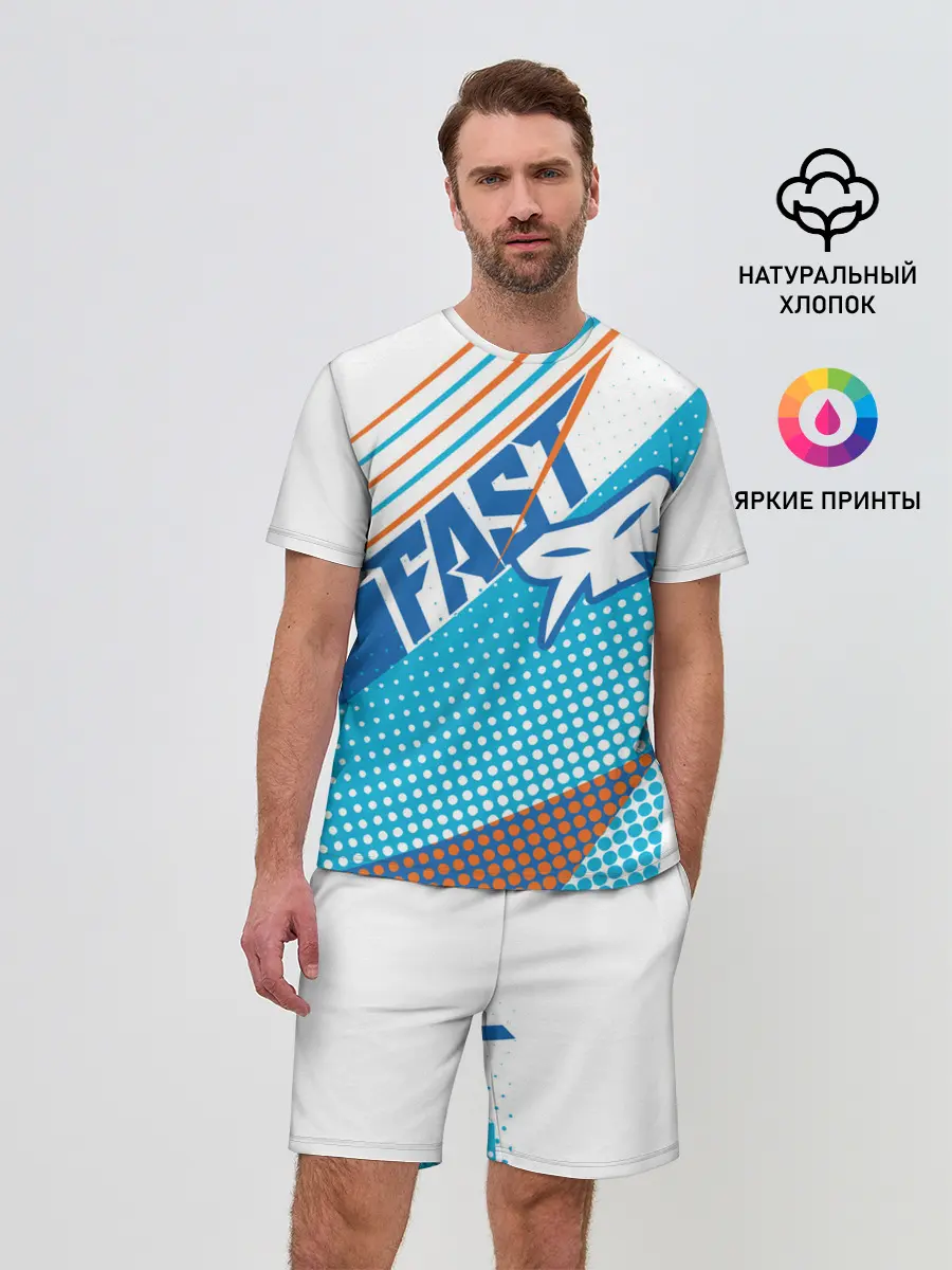 Мужской костюм с шортами / Форма для мотокросса FOX