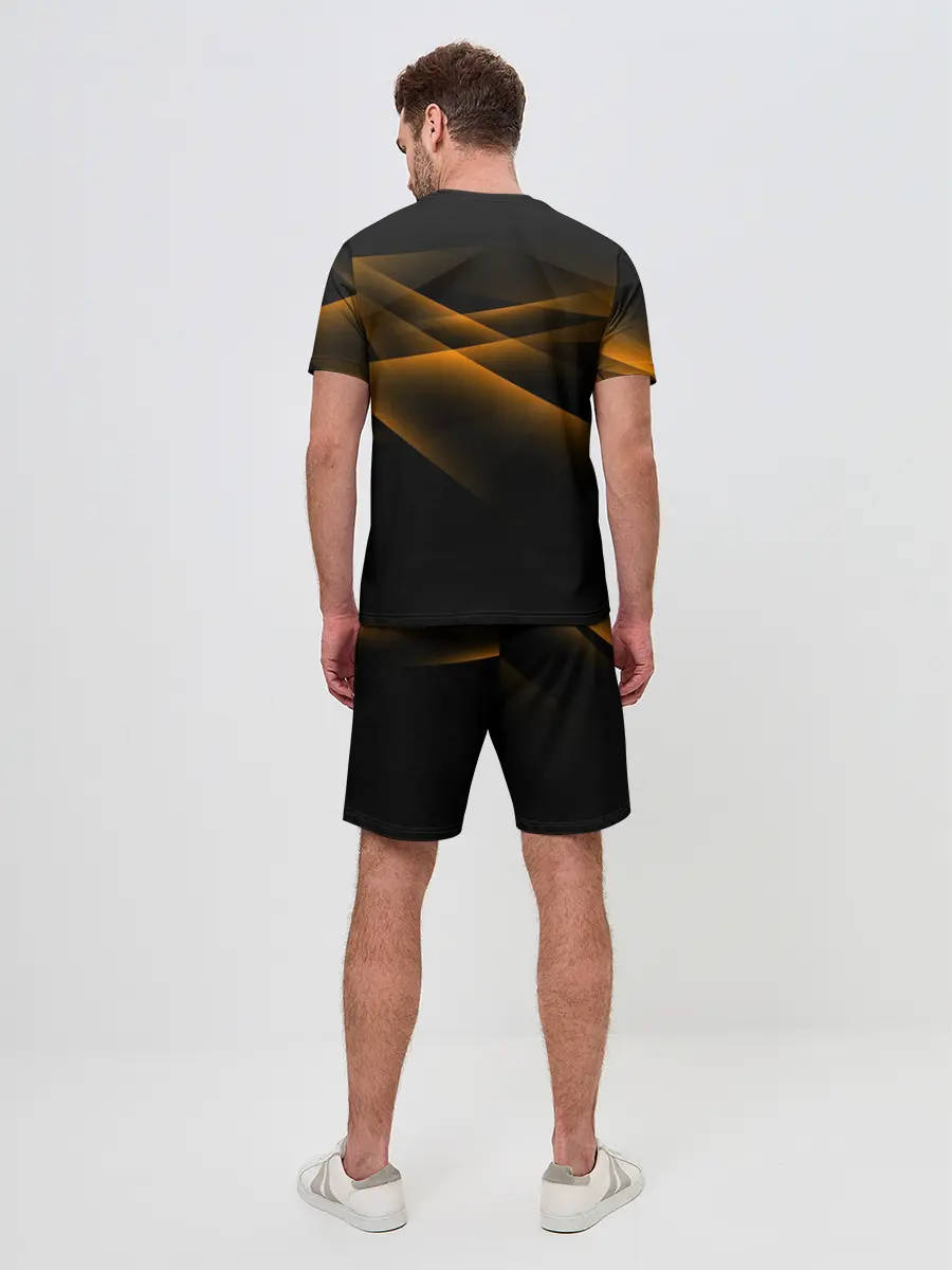 Мужской костюм с шортами / Золотой герб