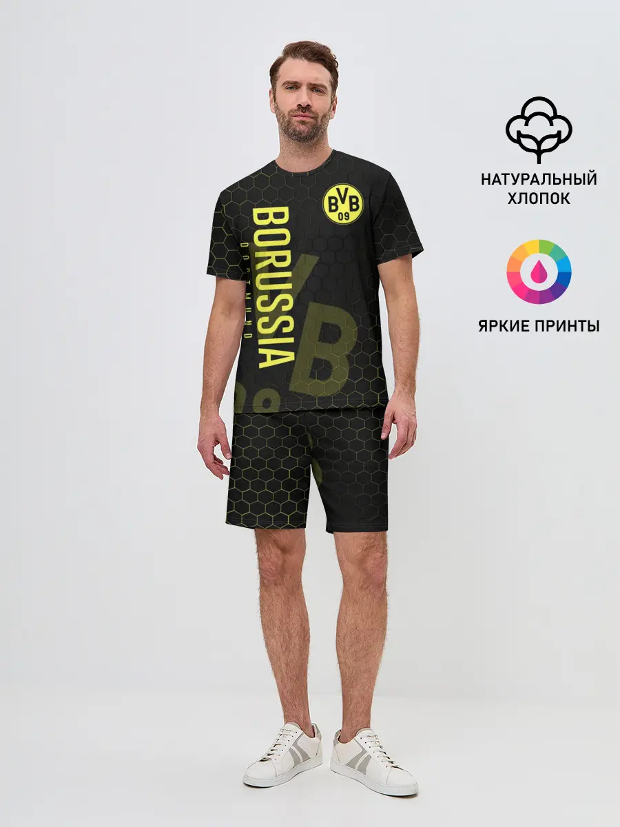 Мужской костюм с шортами / Боруссия Дортмунд
