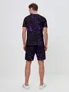 Мужской костюм с шортами / [JJBA] Menacing Pattern purple