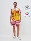 Мужской костюм с шортами / МакДональдс