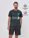 Мужской костюм с шортами / Liverpool 19-20 home - форма.