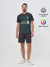 Мужской костюм с шортами / Liverpool 19-20 home - форма.