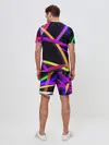 Мужской костюм с шортами / Светящиеся полосы